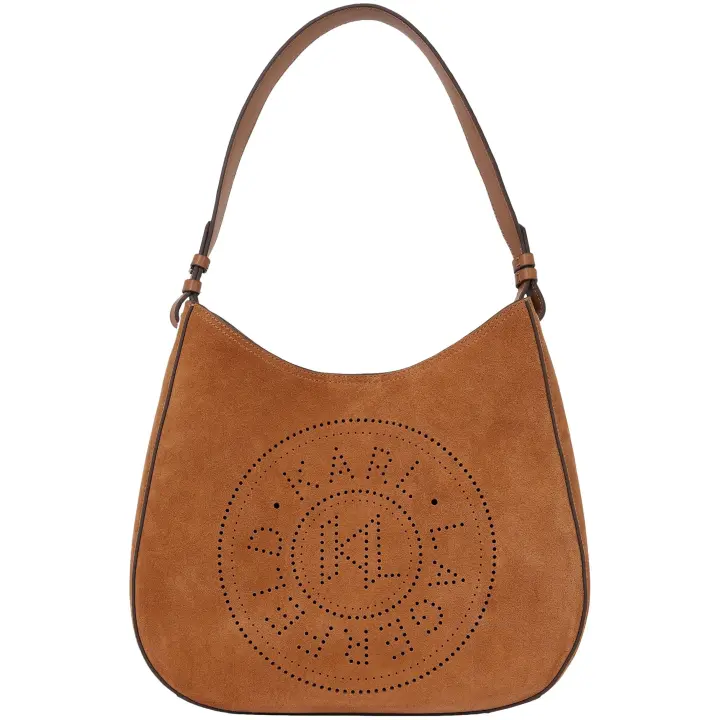 Bolso KARL LAGERFELD Hobo de Ante K/Circle Color Marrón - 1