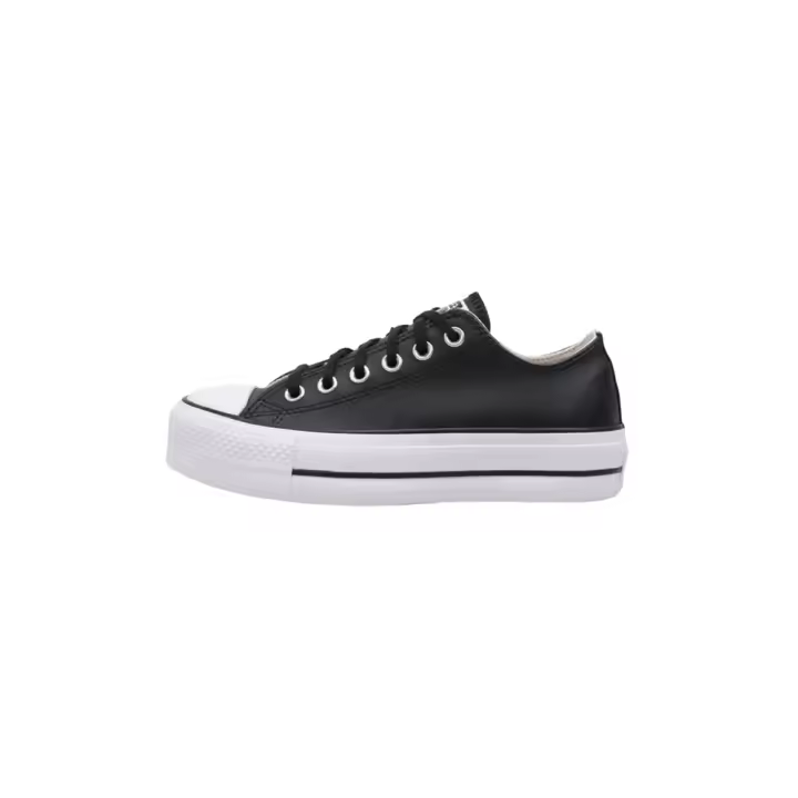 Converse CHUCK TAYLOR ALL STAR LIFT CLEAN -OX Deportivas Con Plataforma Mujer Negro - 1