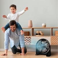 Cecotec Ventilador Industrial de Suelo EnergySilence 1400 FloorFlow. 50W, Diámetro 14 Pulgadas, 3 Velocidades, 5 Aspas Aerodinámicas, Uso Sencillo y Máxima seguridad - details 1