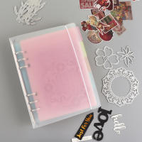 Libro De Almacenamiento A5 Para Folders Y Protector De Páginas Para Álbum De Fotocartón Y Estampado Portaenvelopes Estilo Scrapbooking Y Stamping - details 7
