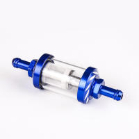 Filtro De Aceite Para Motocicleta 8mm Accesorios Universales De Aluminio Pulido Y Cromado Para Gasolina Y Motores De Gasolina Para ATV Y Bicicletas De Pista - details 4