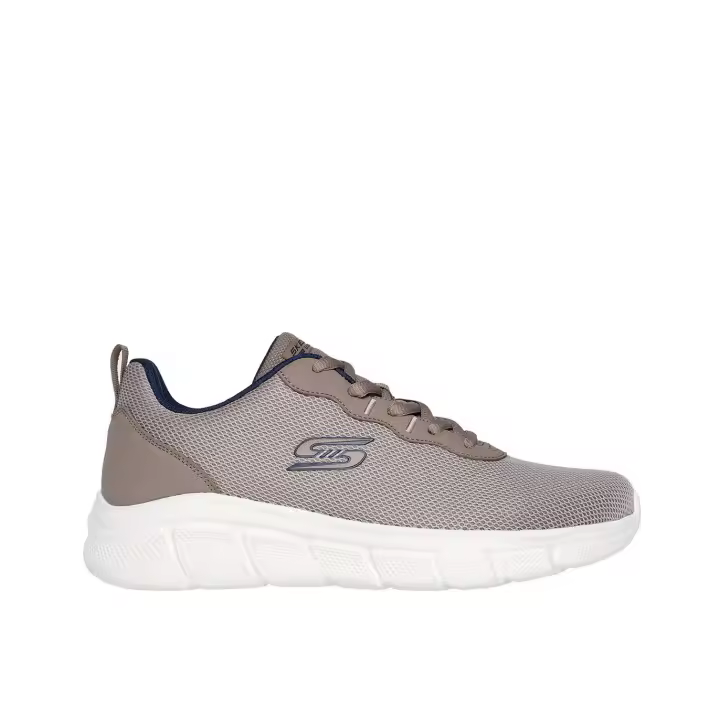 ZAPATILLAS DE HOMBRE SKECHERS BOBS Sport B Flex - Icy Edge 118109 TAUPE - 1