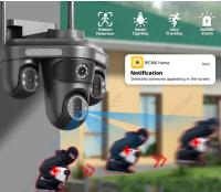 Cámara De Seguridad IP 12MP 6K HD Wifi Exterior Con Pantalla Tríplice Pantalla 360° PTZ CCTV Inalámbrico Smart IP1C360 Para Hogar - details 4