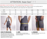 DAREVIE Shorts Ciclismo Para Hombres Bretelle Sin Costuras 6H 500KM Ciclismo pro Bib Shorts Para Hombres Y Mujeres - details 14