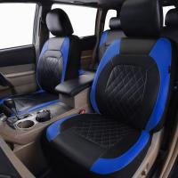 Gama completa de asientos de automóviles de imitación de vinilo de lujo Pu de lujo de gm, compatibles con airbags, transpirables, adecuados para automóviles, camiones, SUV - details 5