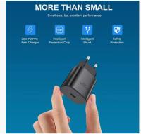Cargador Rápido USB-C 45W para Samsung Galaxy: S22, S22+, S22 Ultra, S21, S21+, S20 Plus 5G, Note 10+, Note 10 Plus/20/9, Tab S8, S8+, S7 + Ultra, con Cable Carga Tipo C 1m - Carga Rápida 3 Veces Más Rápido，Con el protocolo USB C PD, ofrece 45 W - details 2