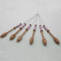 12 piezas de encaje de bobina de estilo danés kit de herramientas de tejido portátil para principiantes - details 1