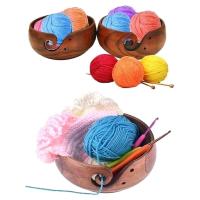 Bolsa De Almacenamiento Para Tejido En Madera Y Lana Organizador De Herramientas De Tejer Y Tejer Bolsa De Almacenamiento Para Yarn - details 10