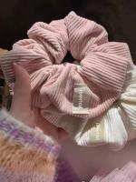Corduroy Headbands De 4 Colores Simples Y Versátiles Para Mujer Accesorio Deportivo De Poliéster Para Todas Las Estaciones - details 4