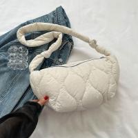 Bolso De Mano Plegable Para Mujer Con Gran Capacidad Y Cierre De Cremallera Estilo Casual Bolsa De Hombro Con Capa De Algodón Acolchado Bolsa Mensajera Moda - details 11