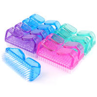 Kit De 4 Brochas De Uñas Con Mango Plástico Limpieza De Manos Y Uñas Pedicura Para Pies Y Uñas Marca Countonme - details 2