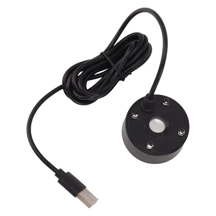 Fogón De Niebla Con Luz LED Colorida USB Atomizador De Fuente De Sonido Para Piscina Rocadura De Peces Grifo Mist Maker 5V - 1