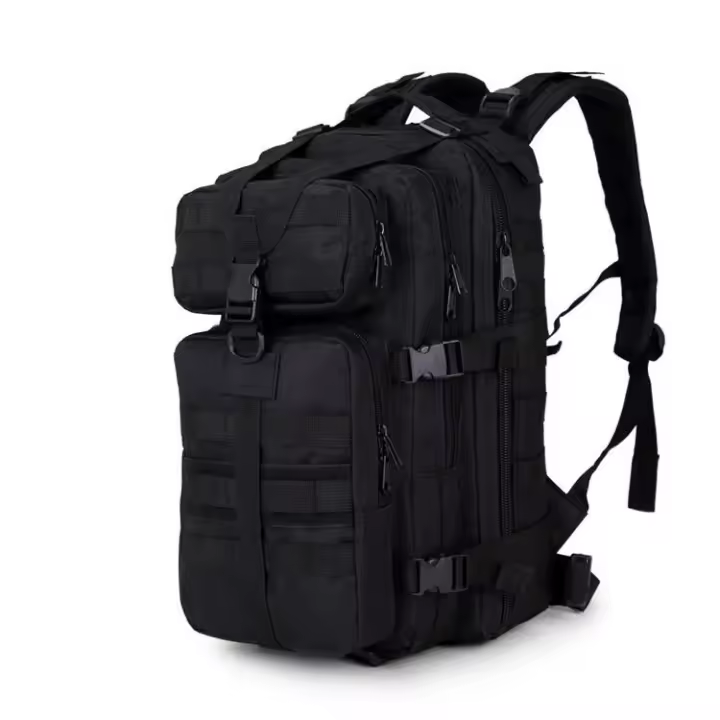 Mochila táctica de ataque 3P mediana, para aficionados militares, para exteriores, para montañismo, con camuflaje, 35 l - 1