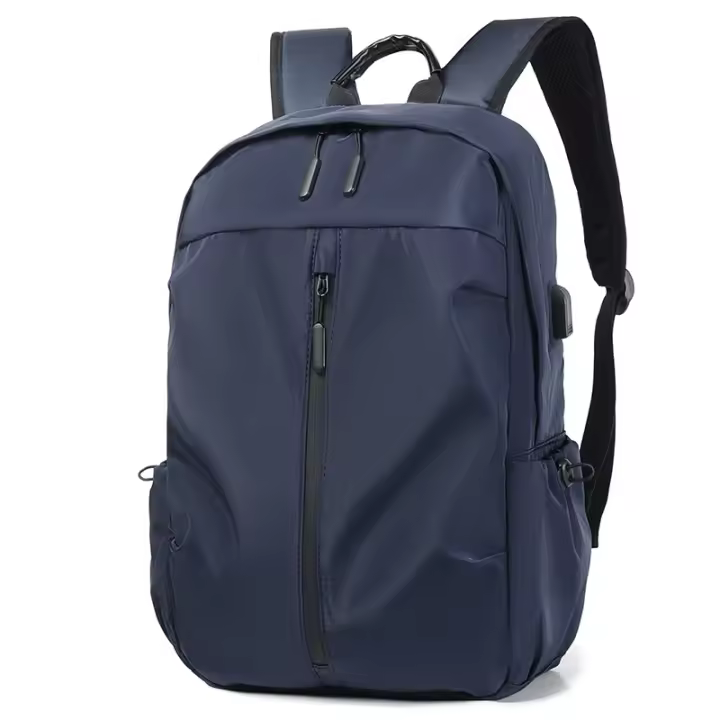 Mochara Casual De Gran Capacidad para Hombres Mochila Al Aire Libre Bolsa De Computadora Mochila Escolar para Estudiantes De Viaje Azul - 1