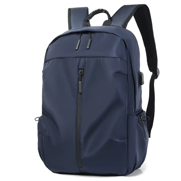 Mochara Casual De Gran Capacidad para Hombres Mochila Al Aire Libre Bolsa De Computadora Mochila Escolar para Estudiantes De Viaje Azul - 1