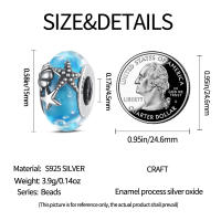 Encantos Originales De Plata 925 Con Mariposas Libélulas Abejas Leones Cuentas De Zirconia Para Joyería DIY Regalos De Cumpleaños - details 17