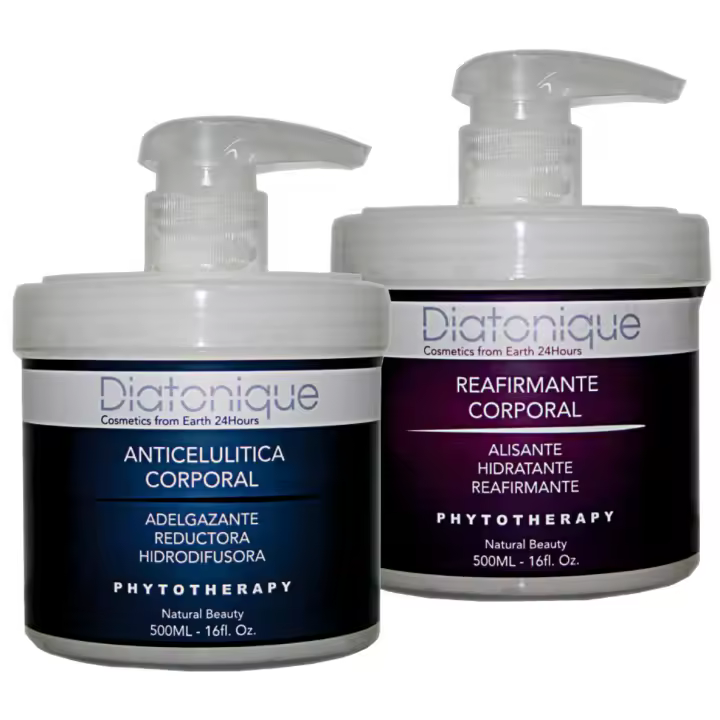 Pack Duo: Crema Reafirmante y Anticelulítica Corporal 500 + 500 ML - Marca Diatonique - 1