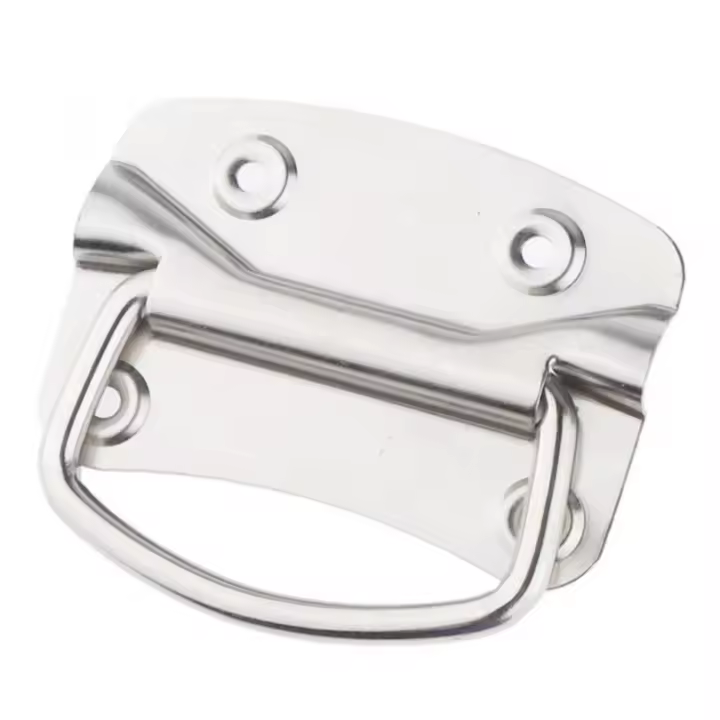Manija De Levantamiento De Anillo Para Barco Yate Coche Bus Camión Marítimo Acero Inoxidable 316 Tamaño 3.9 X 2.9 Pulgadas Montaje En Línea - 1