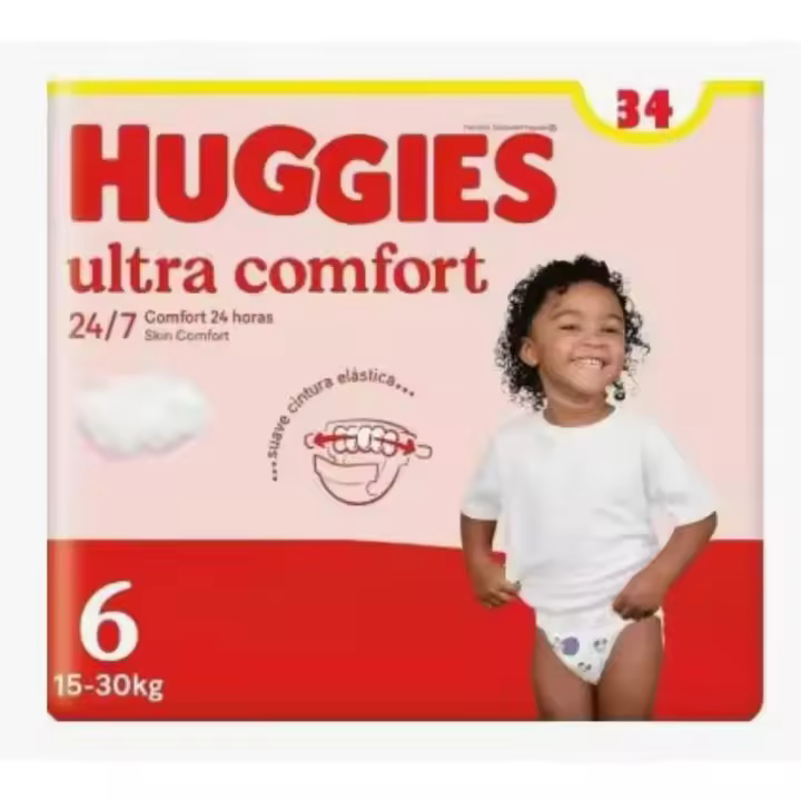 Pañales Huggies Little Movers Talla 6 (16+ kg) Huggies - 1