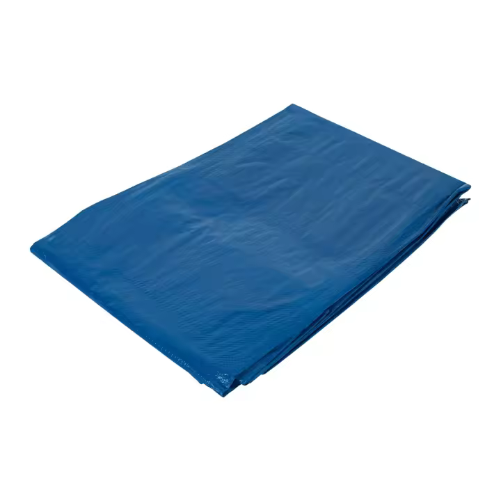Truper Lona Azul 4x6 M Impermeable a Prueba de Polvo con Ojales - 1