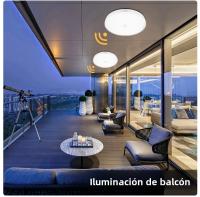 Lámpara De Techo LED Moderna Con Sensor De Movimiento 20W 30W 40W 110V 220V Luz Inteligente Para Sala De Estar Instalación Suelta Material PC Y PVC - details 11
