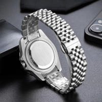 Reloj De Lujo Para Hombre Calidad Superior Reloj De Pulsera De Acero Inoxidable Para Negocios Con Fecha Automática Y Manecillas Luminosas Resistente Al Choque Y Agua Regalo Ideal - details 17