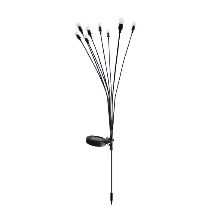 Lámpara De Vuelo De Mosca Solar Para Jardín IP65 Impermeable Con 6/8/10 Cabezas LED Iluminación De Camino Exterior Estrella Solar - 1