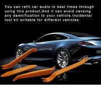 Kit De Herramientas Para Eliminar Panel De Puerta De Coche Plástico Herramienta De Desmontaje Para Navegación Y Reparación De Interiores De Automóviles Adecuado Para Todas Las Marcas Y Modelos - details 1