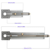 Juego De Herramientas Para Carpintería Con Circunferencia Cortadora Y Base Para Router Eléctrico Talla Circular Con Escala Y Alambrilla Herramienta DIY De 220-670mm - details 0