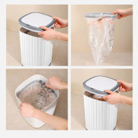 Basurero Inteligente Sensor 12L 15L Impermeable Para Baño Y Cocina Basura Automático Ecológico Para Hogar Inteligente - details 13