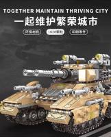 Bloques De Construcción DIY 8 En 1 Para Niños Y Adultos Modelos De Vehículo Militar Tanque Y Avión Juguetes Educativos Para Niños - details 1