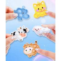 Juguetes Antiestrés Sensoriales Para Niños Y Adultos Con Estilo Animal Oveja Gato Perro Pop Fidget Toys Alivio Del Estrés Juguete De Fiesta - details 2