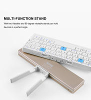 Teclado Bluetooth Plegable Mini BOW Rechargeable Soporte Para 3 Dispositivos Compatible Con Teléfono Tableta Y Laptop - details 4