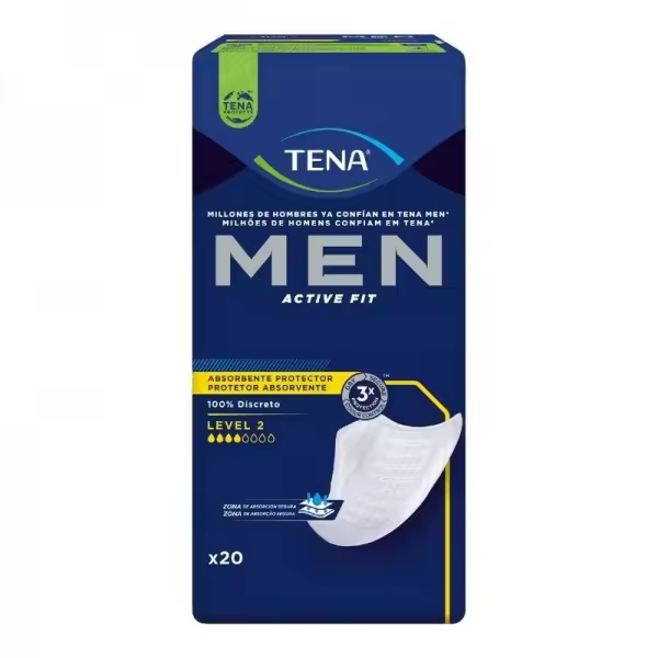 Tena Men Level 2 20 Uds - 1