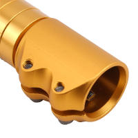 Frenos De Manillar Para Bicicleta De Montaña Extensor De Tubería Del Frente Aluminio Alto Calidad Altura De Manillar De Bicicleta Both Men And Women Silver Golden Blue Red Black - details 34