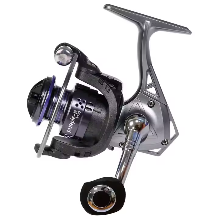 Hart Carrete De Spinning Purple-r Negro,Gris - 1