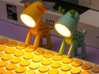 Lámpara De Noche LED Mini Plegable Para Escritorio Luz De Animales Lindo Perro Ociel Luces Portátiles Para Decoración De Sala De Estar Regalo Para Estudiantes - details 19