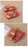 SP Sandalias de mujer de nuevo estil con Tacones de cuña, Suela Gruesa con Velcro, Talla big, sandalias de una Tira en stock, - details 10