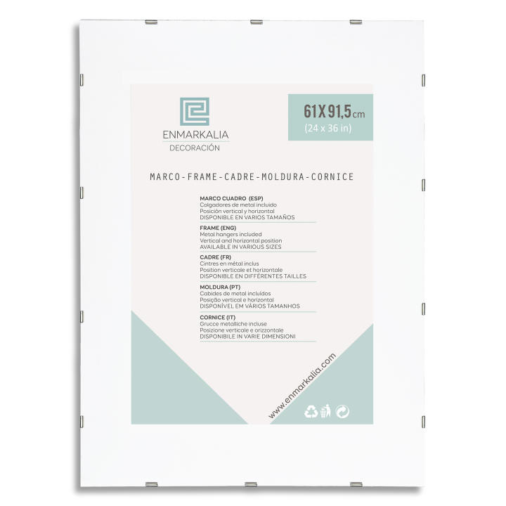 Marco Clip - cristal acrílico ultra resistente - soporte para fotos y laminas sin marco - fotos, diplomas, posters, laminas