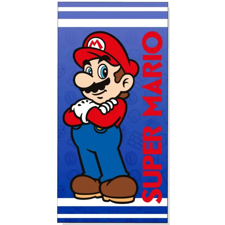 Bimba Pimba Toalla Super Mario 70x140cm 100% algodón - 1