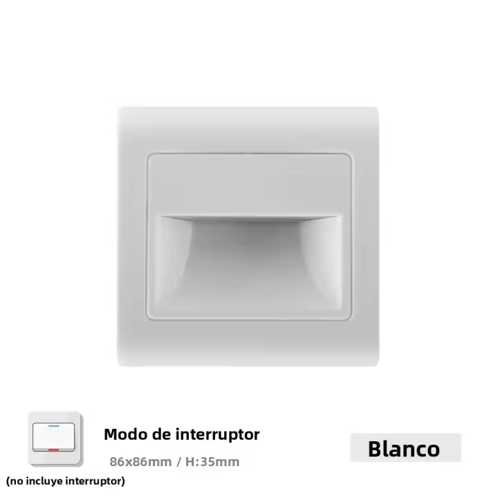 Lámpara De Pared Revestida LED Con Sensor PIR Para Pasillos Escaleras Y Estepes Iluminación Moderna Interior Para El Hogar - 1