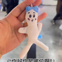 Muñeca De 10cm Chiikawas Kawaii Hachiware Anime Usagi Muñeco De Peluche Para Móvil Bolsa De Escuela Juguetes Para Niños - details 3