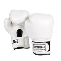 Guantes De Boxeo Para Niños 2Pcs Entrenamiento De Golpes Sparring De Kickboxing Protección De Mano Mitts Azul Negro Rojo Fitness - details 11