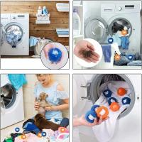 Kit De Bola De Lavandería Mágica Reutilizable Herramienta De Limpieza Para Ropa Catcher De Pelos De Perro Y Gato Para Máquina De Lavar - details 0