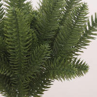 10pcs Ramas De Pino Artificiales Para Decoración De Navidad Hojas De Pino Falsas Para Wreath DIY Árbol De Navidad Decoración De Hogar Y Bodas - details 5