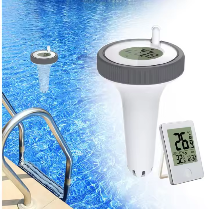 BIT Termómetro flotante para piscina Digital, electrónico para medir la temperatura del Agua - 1