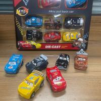 Coche De Modelo Lightning Mcqueen Disney Q-Versión Con Luz Y Música Juguete Para Niños Coche De Acción Con Retroceso Inercial Regalo Para Niños - details 5