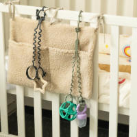 Cadena De Chupete Ajustable Para Bebé Con 2 Clips Cadena De Botella De Succión Accesorios Para Carrito De Compras Y Juguetes Para Mordedor De Silicona - details 8
