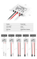 Interruptor De Control Táctil Inteligente Capacitivo Para Espejo De Baño Y Maquillaje Con Dimmer CCT LED Switch Penetrante - details 1