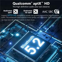 Adaptador De Audio Bluetooth 5.2 2 En 1 Transmisor Receptor Aptx HD Bajo Retardo 3.5mm AUX Para TV PC Coche Altavoz 2 Auriculares - details 3